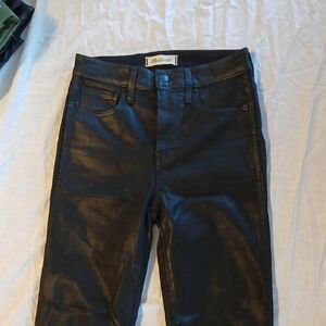 GUC Madewell Women's light Coated Size 25 Black Jeans